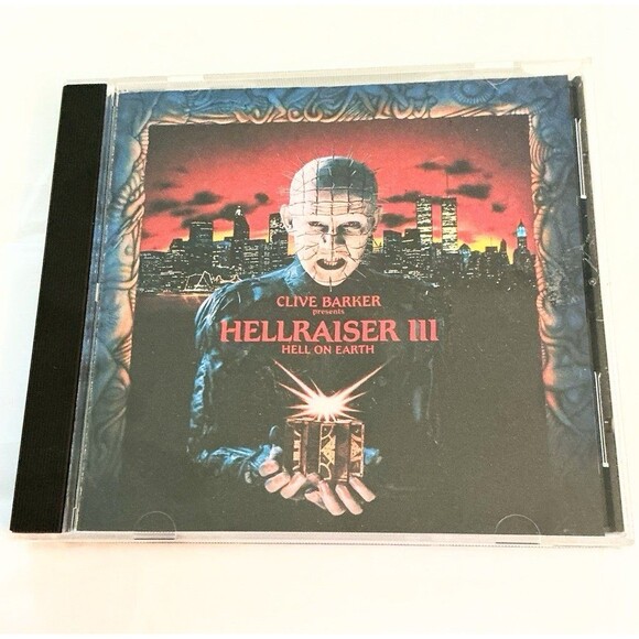 HELLRAISER III HELL ON EARTH Movie Soundtrack Motörhead Rock Pop Music CD 1992 - Picture 1 of 3